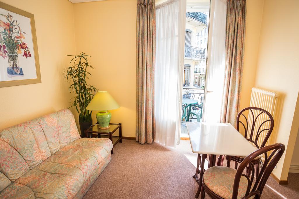 Hotel Residence Cite-Verdaine Genf Szoba fotó
