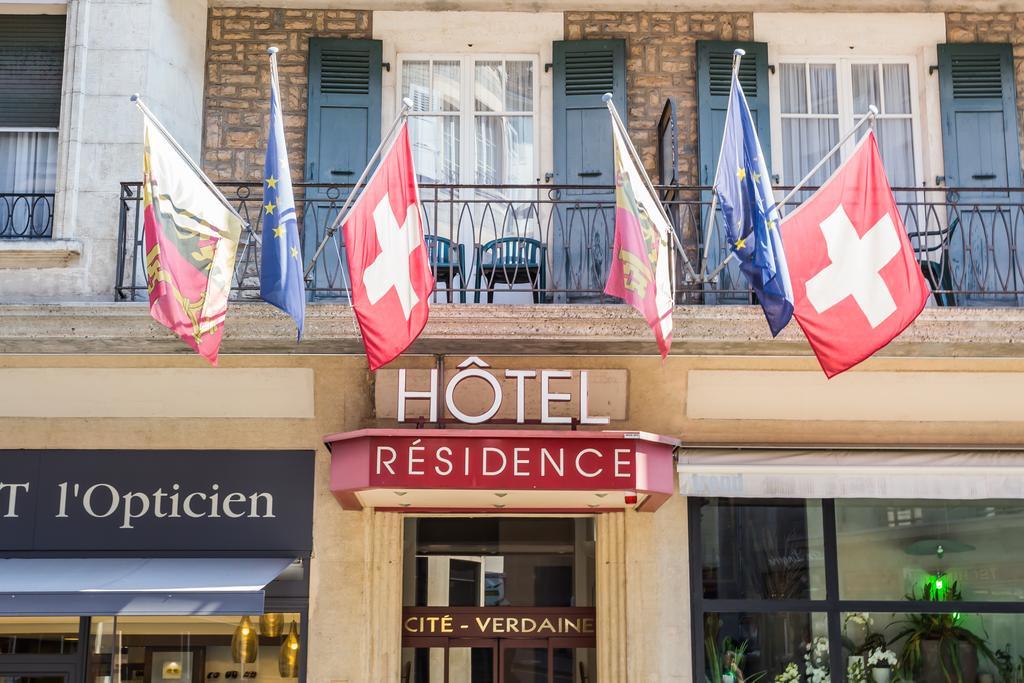 Hotel Residence Cite-Verdaine Genf Kültér fotó